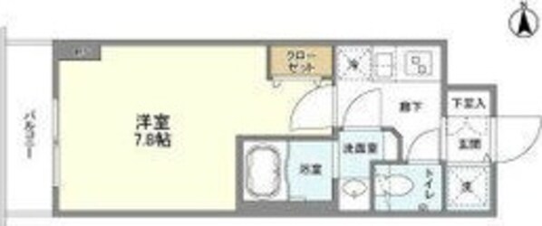 江坂駅 徒歩4分 2階の物件間取画像